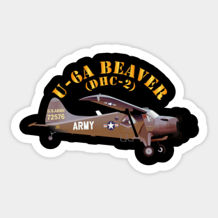 Army - U-6A Beaver (DHC-2) Sticker